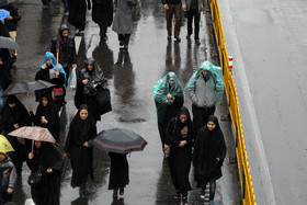 راهپیمایی بزرگ اربعین در تهران 